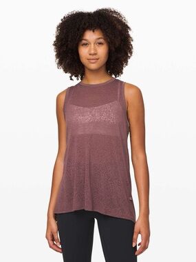 Lululemon Meet Halfway Tank in Polar Shift Veil Antique Bark